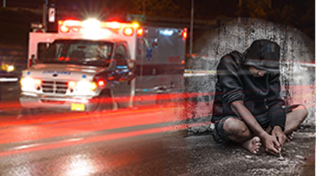 Ambulances answer calls for addicts who have overdosed. 
