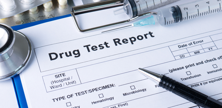 Drug test paperwork