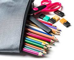 Juul in a child’s pencil bag.