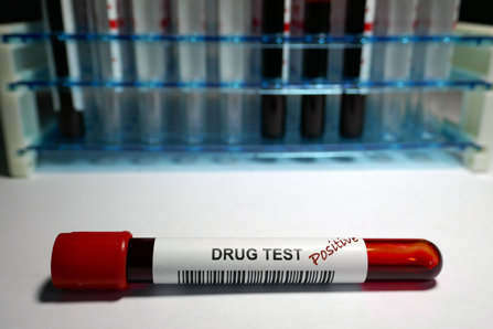 Positive drug test