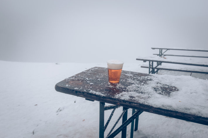 Beer in winter