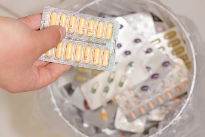 Disposing unused medication