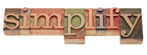 less complicated